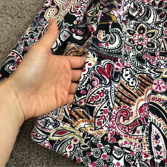 Charter Club Multicolored Paisley Jacket Womens S - Picture 10 of 11